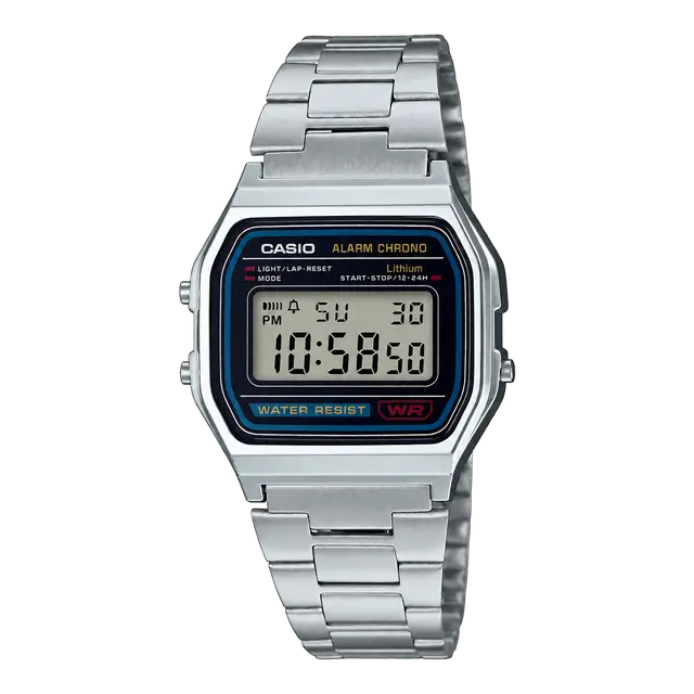 Casio Vintage Plateado Unisex