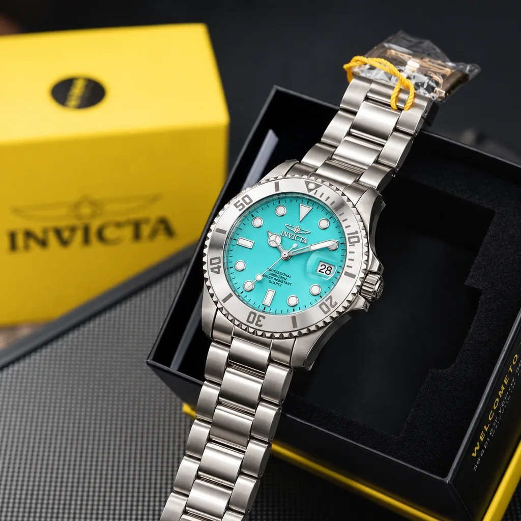 Invicta Pro Diver Mujer 38mm con su caja