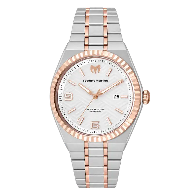 TechnoMarine Terra Nova Hombre 42mm Oro Rosa